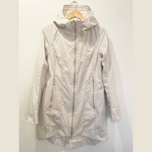 Lululemon Women Rain Coat in Off-White < US8 >